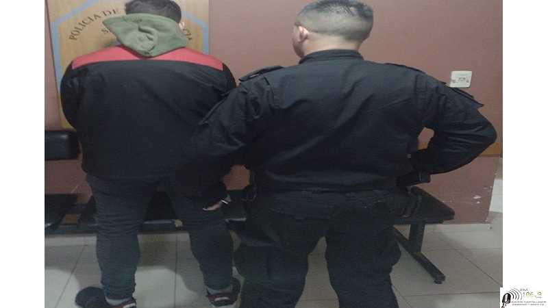 Policiales Aprehendido por resistirse a ser identificado y atentar contra la autoridad