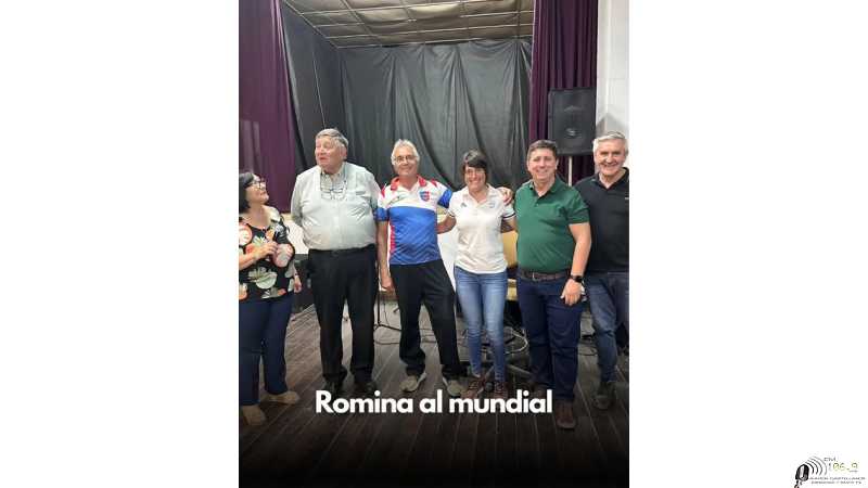 En la localidad de Sarmiento se llevó a cabo una cena solidaria organizada para acompañar a la bicampeona del mundo de bochas Romina Bolatti