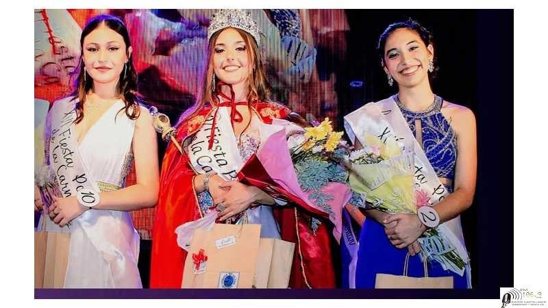 Fiesta de la Carne en Nelson la representante de Humboldt, Valentina Ríos fue reina 2024