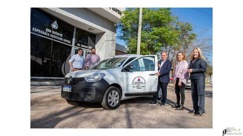 Esperanza Servicios SAPEM adquirió un vehículo 0 km