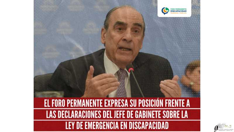  Respuesta al Sr. Jefe de Gabinete, Guillermo Francos