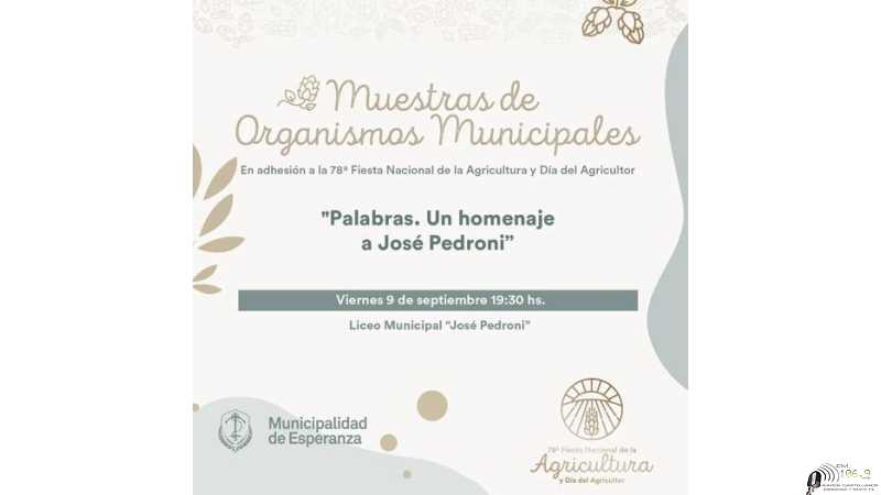 Muestra en Adhesión de los 78 años Fiesta Nacional del Agricultura y el Agricultor