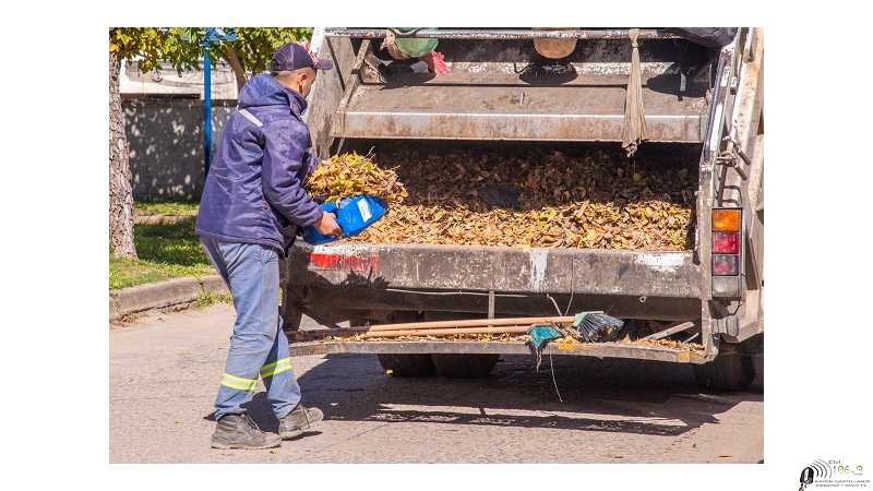Servicios municipales y tareas previstas para esta semana Cronograma dias de recolección ramas y yuyos 