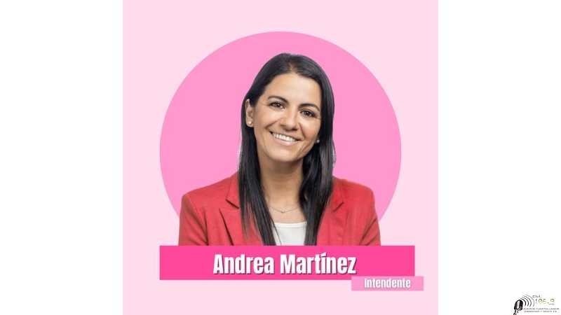 Soy Andrea Martínez, candidata a intendente, este domingo 16 de Julio te pido que acompañes, juntos podemos hacerlo.