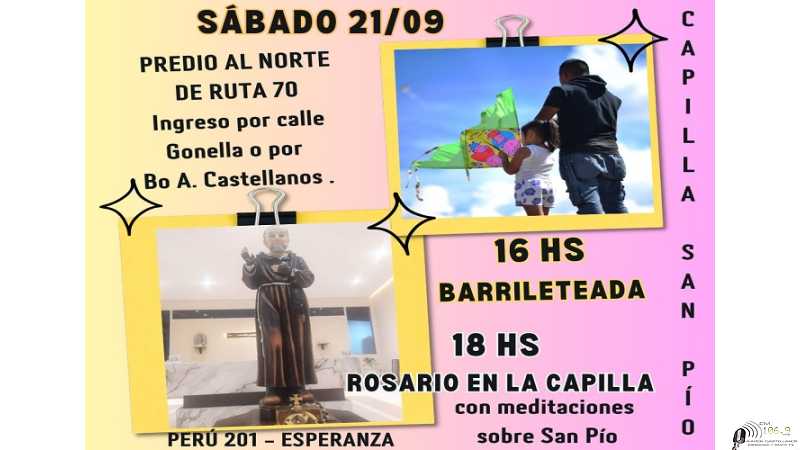 Sabado 21 Septiembre a disfrutar en Flia la Barrileteada