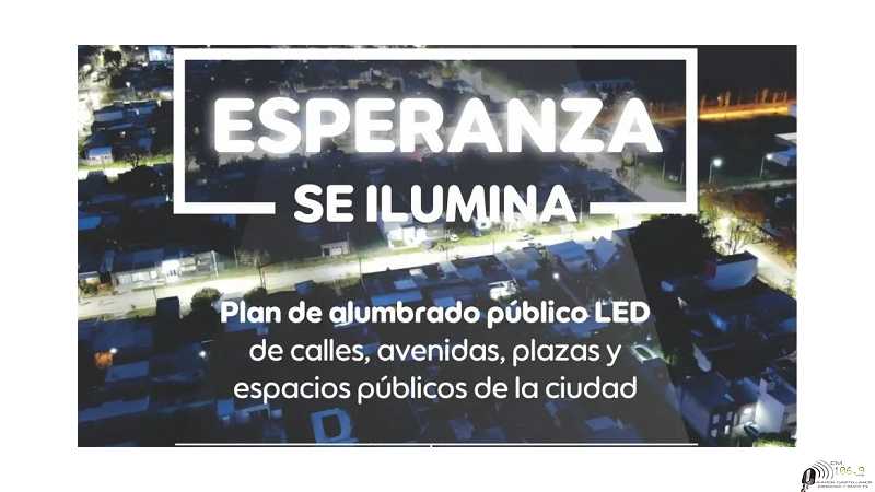Municipio presentó la nueva iluminación para la ciudad aqui videos y datos de importes