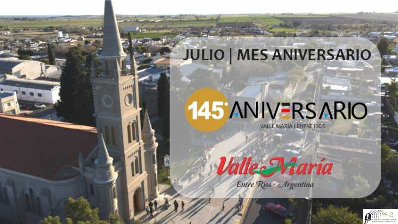 ALDEA VALLE MARÍA - ENTRE RÍOS Se vivió la Tradicional Caravana para celebrar 145° Aniversario de Fundación (video)