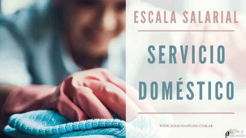 Aquí escala salarial para servicio domestico a partir de 1° de Noviembre 2022