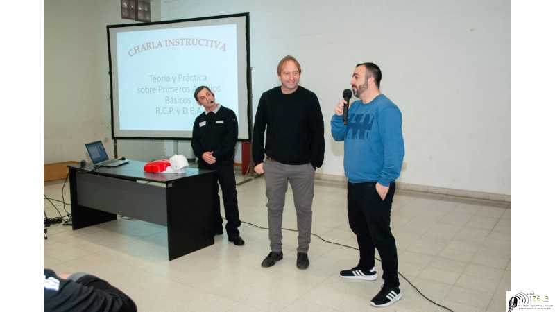 Cammisi organizó nueva jornada de RCP a cambio de juguetes para donar