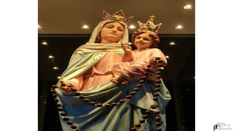 Jueves 25 hora 16 y 30 Sto Rosario 17 Sta Misa en Ermita de la virgen del Rosario al lado hospital