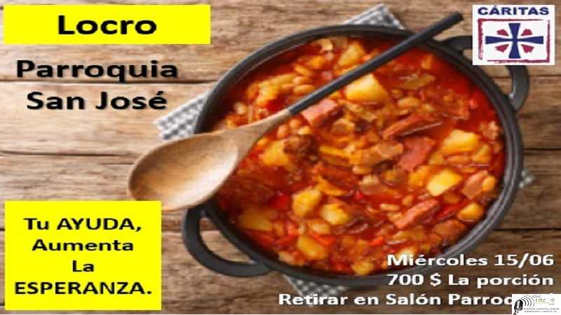 Locro Parroquia San Jose Caritas miercoles 15 de junio 2022