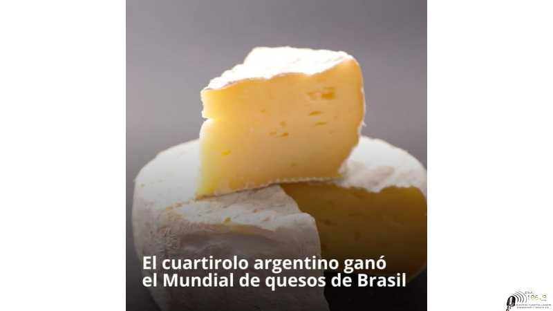 El cuartirolo porteño de El Abascay ganó el premio Super Oro categoría quesos blandos del Mundial do Queijo en Sao Pablo