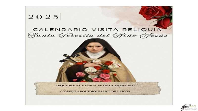 8-9 y 10 de Septiembre tendremos la gracia de tenerla en nuestra Parroquia Sagrado Corazón