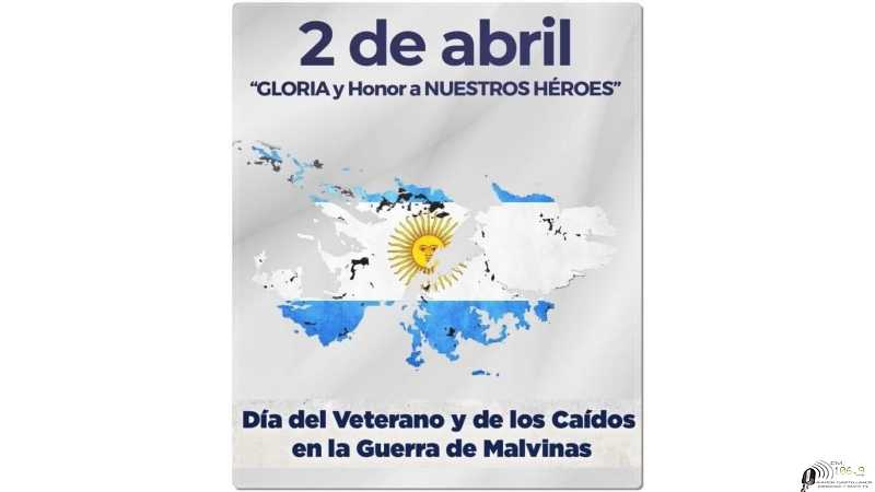 Homenaje a los caidos en Malvinas