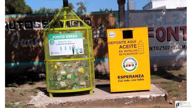 El Gobierno de la Ciudad Continua Mejorando” Una Esperanza Verde” . Franconi confirmó que la ciudad tendrá 5 nuevos puntos verdes.