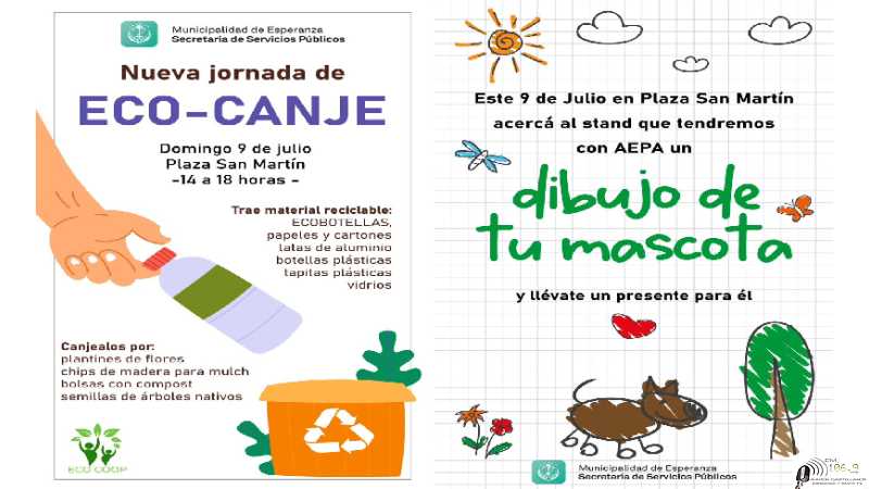 Actividades que se brindaran para el 9 de Julio